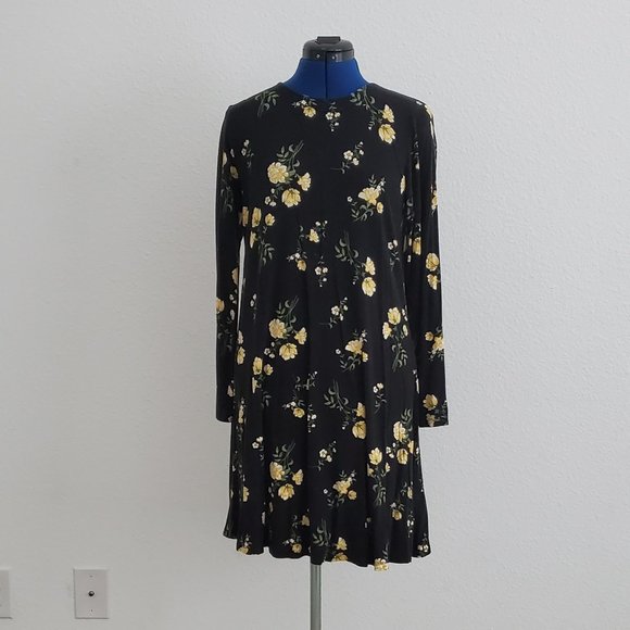 Old Navy Tops - Old Navy long sleeve floral jersey tunic